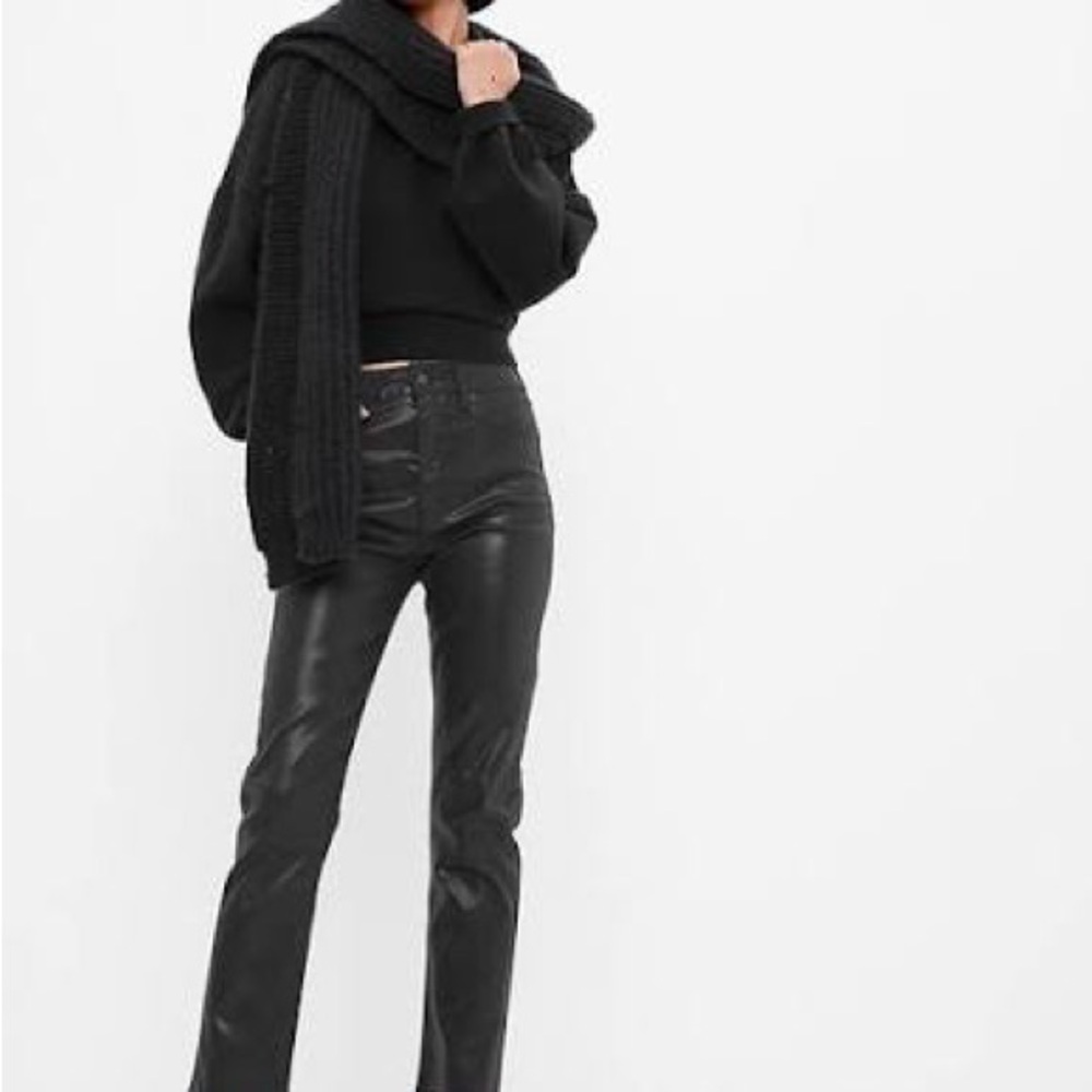 GAP Sky High Black Foil Jeans - Coming Soon!